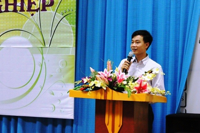 Ông Đào Quang Dũng - TGĐ Công ty CP Easten Sun Việt Nam (ESVN) phát biểu tại buổi lễ.
